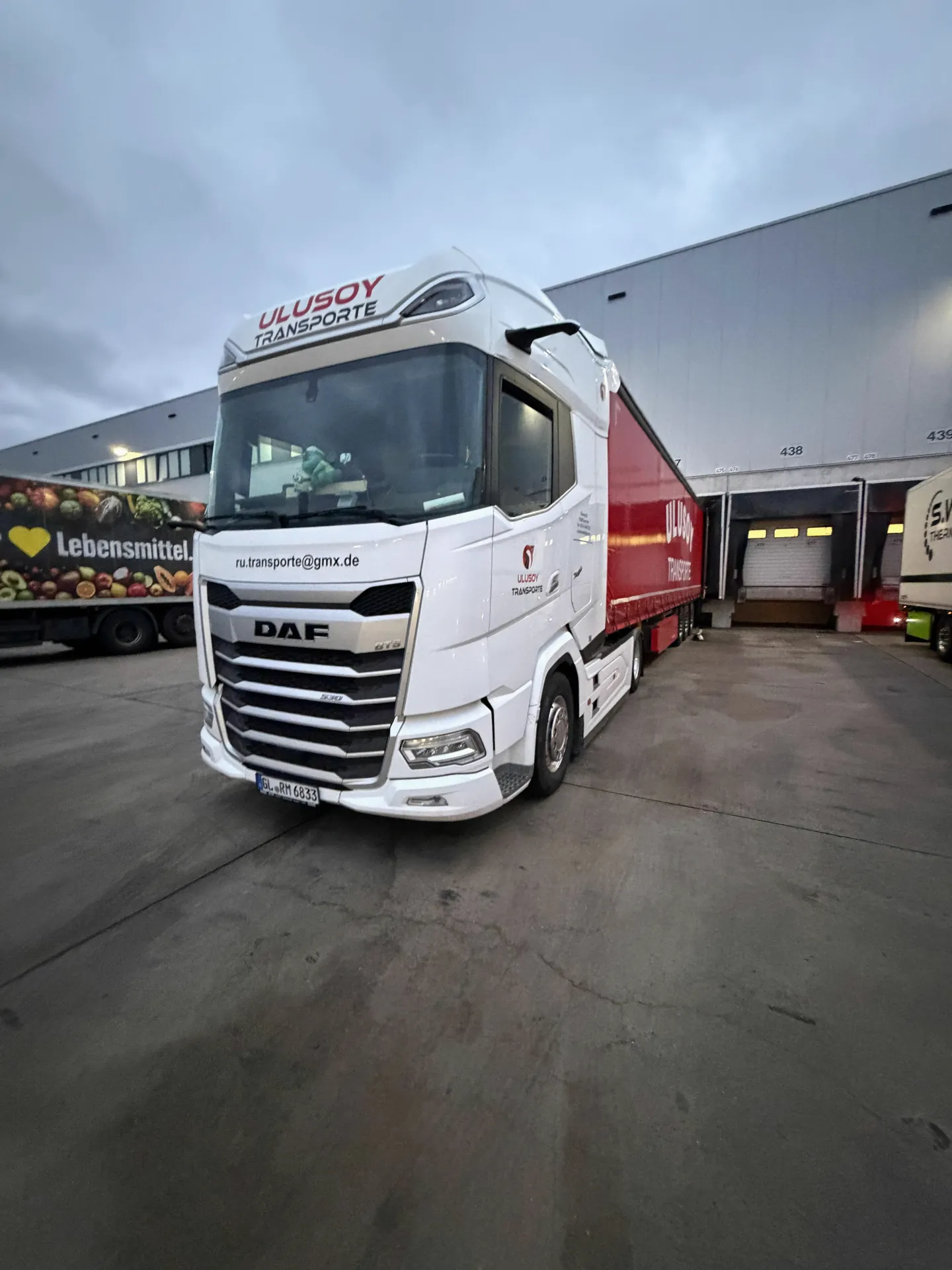 DAF LKW im Lebensmitteleinsatz