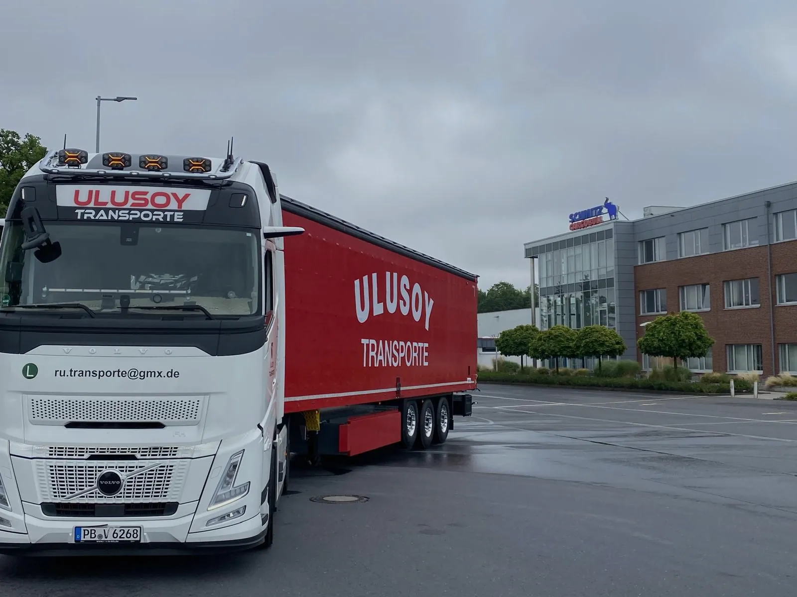 40-Tonnen-Sattelzüge von Ulusoy Transporte